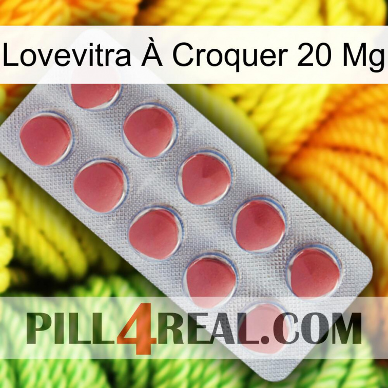 Lovevitra À Croquer 20 Mg 18